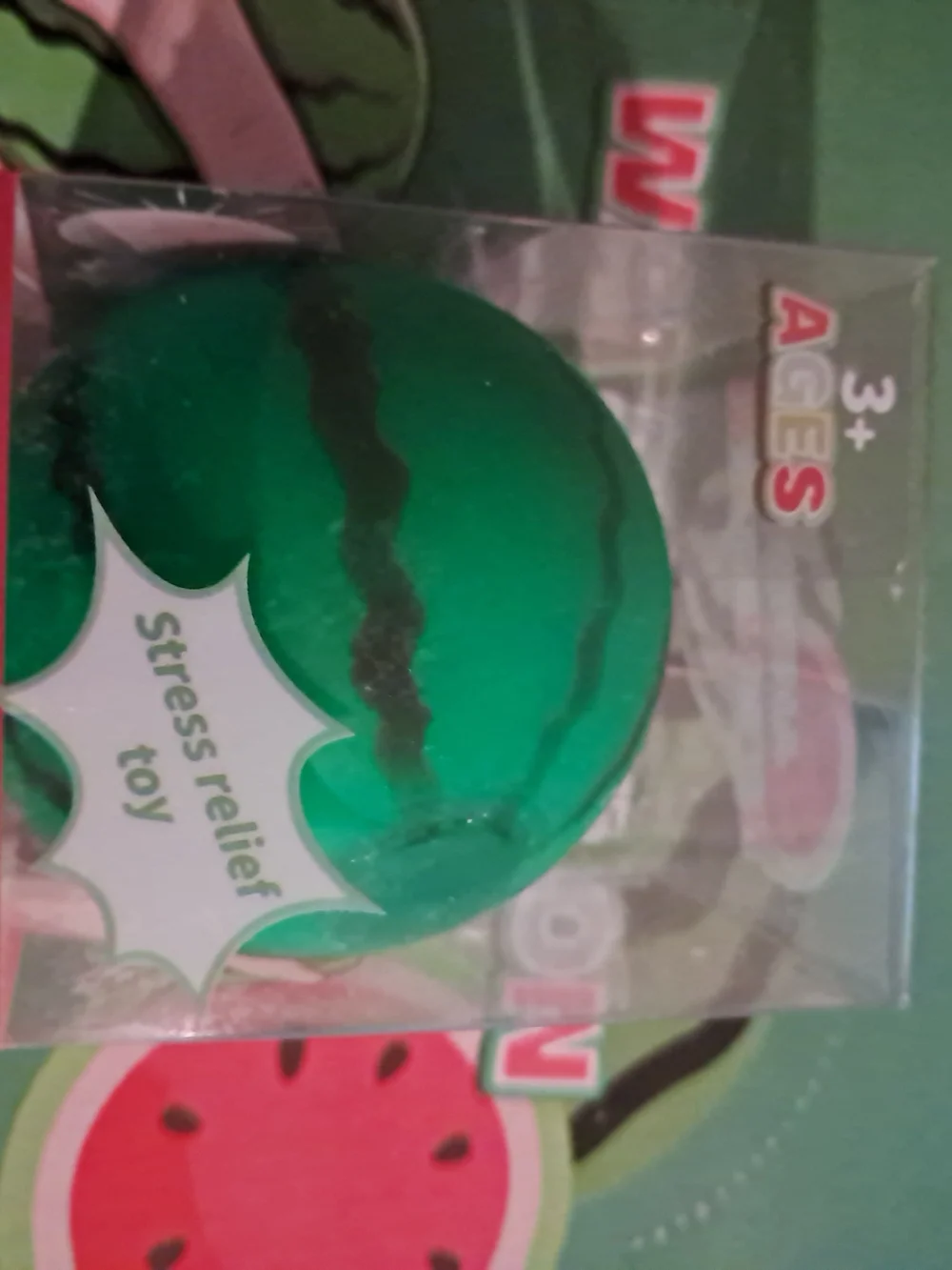 Watermelon Squishy Stress Toy - Green by Watermelon Squishy